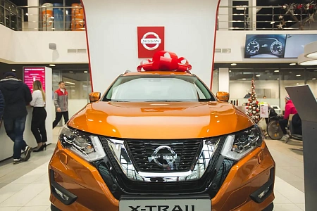 Новый год в салонах Infiniti, Skoda, Nissan