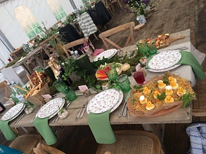 Свадебный банкет в стиле Рустик