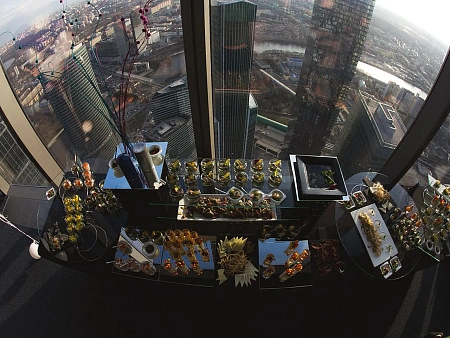 Фуршет на открытие Panorama 360