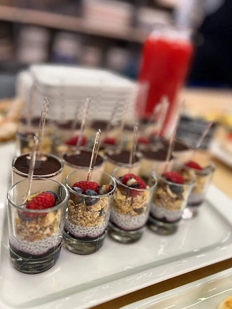 Бизнес-завтрак на 25 персон Tarkett Bureau