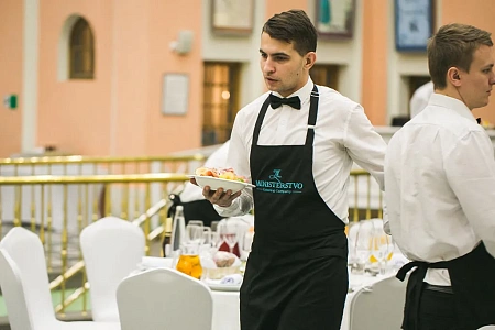 Банкет в Атриуме музея им. Пушкина