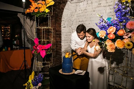 Свадебный фуршет в лофте Detroit