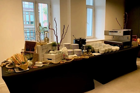 Гастрономические станции в офисе