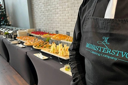 Фуршет с рассадкой и бар на 75 персон