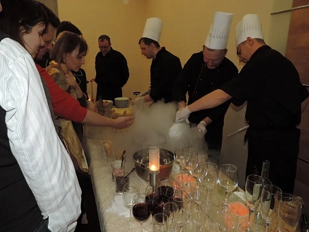 Кулинарное шоу в академии Ariston