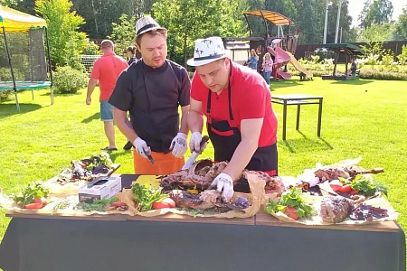 Детский день рождения в загородном доме