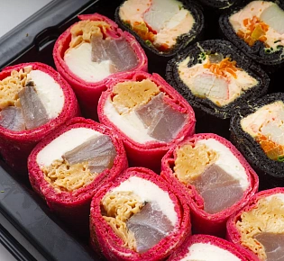 Блинный квинтет с ассорти начинок