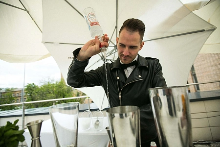 Фуршет для клиентов Sminex