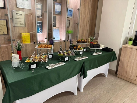 Кофе-брейк на 30 персон для компании 1С