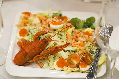 Банкет в Атриуме музея им. Пушкина