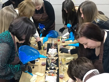 Мастер-класс "Мильфей" на 8 марта для Электро