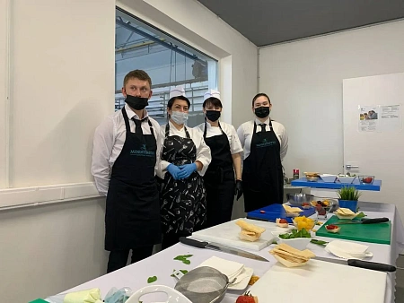 Мастер-класс "Мильфей" на 200 персон