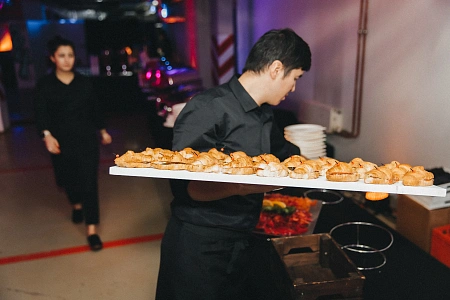 Фуршет на 700 персон QIWI