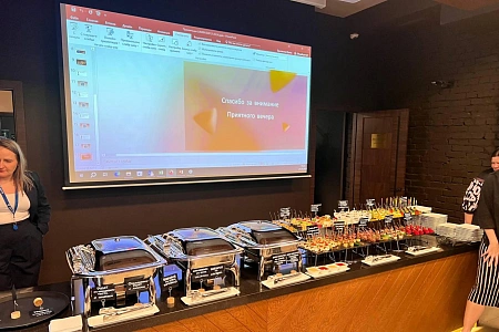 Фуршет на 35 персон в офисе компания Auvix