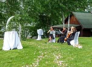 Свадеба на 65 человек в яхт-клубе