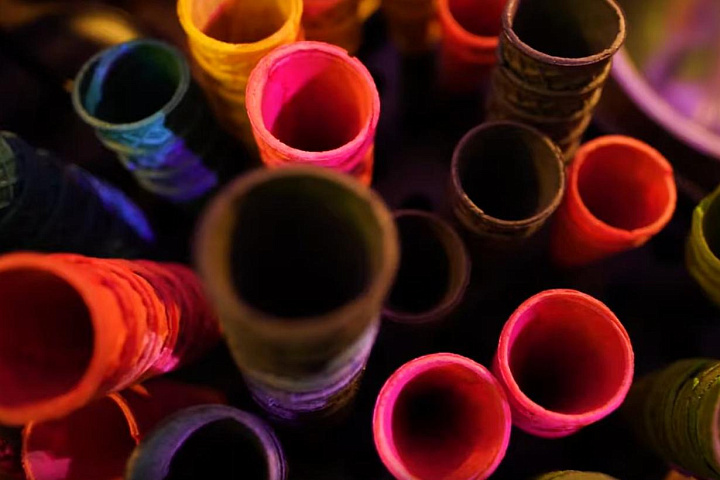 Азотное мороженое на мероприятии Министерство Кейтеринг