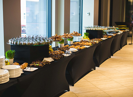 Кейтеринг на выставку