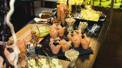 Food-станции на девичник или мальчишник