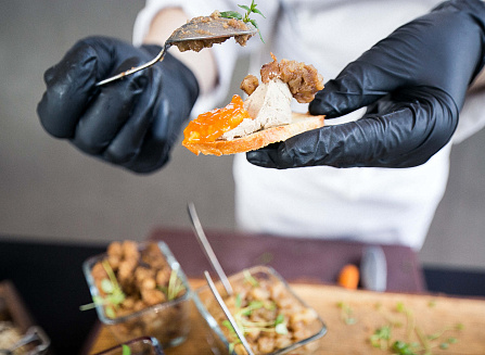 Корпоративное питание на выставку