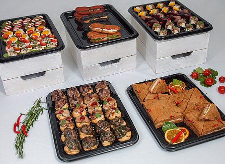 Доставка готовых фуршетных блюд